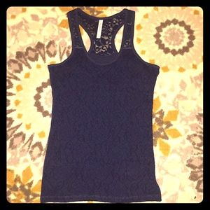Lace, Racer Back tank